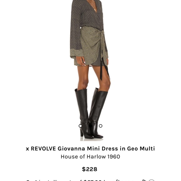 x REVOLVE Giovanna Mini Dress in Geo Multi
House of Harlow 1960 - Picture 3 of 3